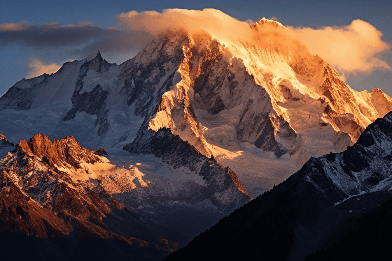 Mont Blanc France Italy Switzerland