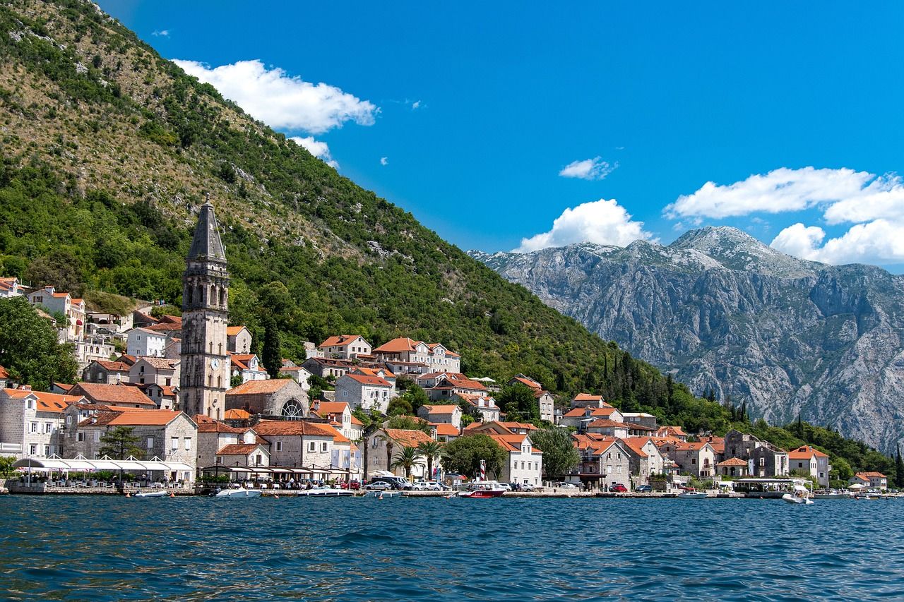 Perast Montenegro scenery 